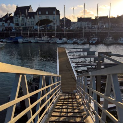 Vue de la passerelle